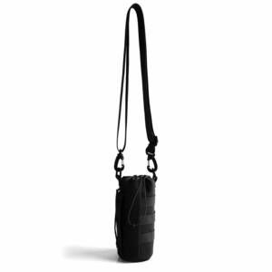 NEW SELINI NEW YORK women's tactical water bottle crossbody carrier in black